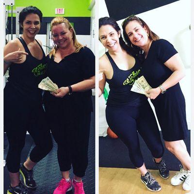 Winners of our 6 week Weight Loss Challenge!!!