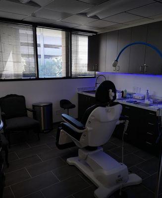 Clean comfortable examination and consultation rooms