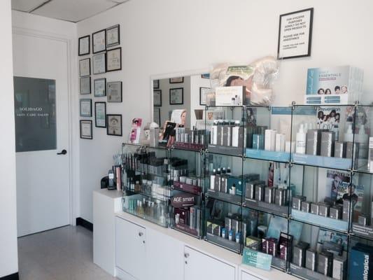 We carry a variety of products for your skin care needs. We'll be more than happy to help you choose the one that is best suited for you!