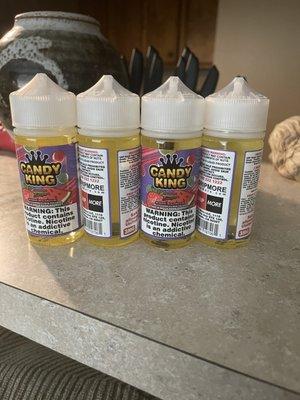 Oxidized vape juice