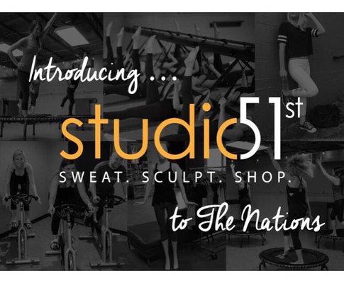 Same great place and people, new Umbrella Brand Name : Studio51st Nashville : Sweat | Sculpt | Shop