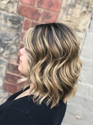 Blonde balayage