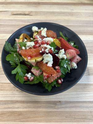 Fall Panzanella salad