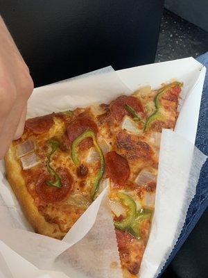 Pizza by the slice