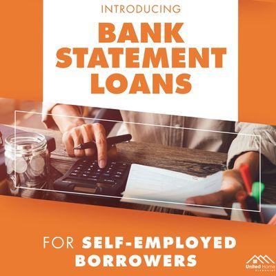 Bank Statement Loan Program for Self-Employees Borrowers