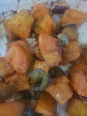 Savory sweet potatoes