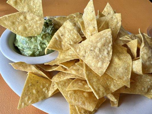 Guac/Chips Small