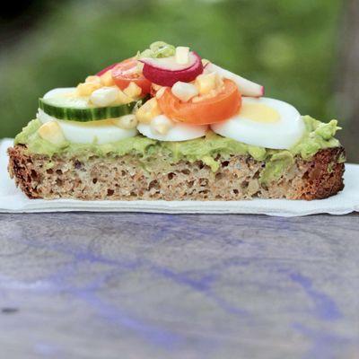 Now *that* is an avocado toast!