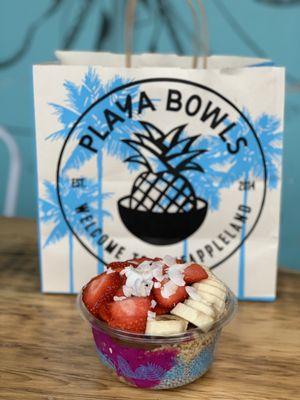 Mixed Chia Tella Bowl (~$9)