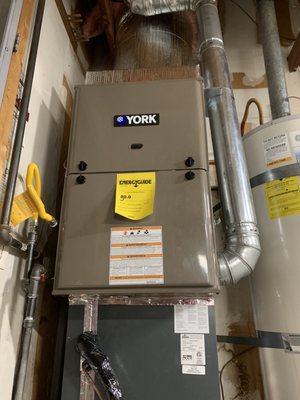 York gas furnace