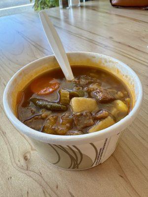 Beef barley soup