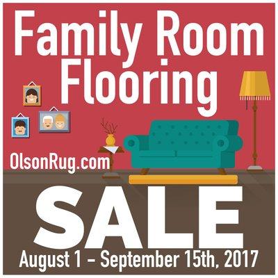 Family Room Flooring Sale