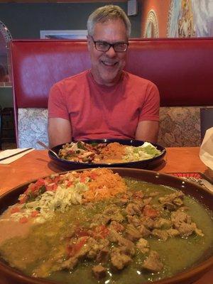 Loved it Holy guacamole that's a BIG PLATE OF GOOD!!! Yummy!