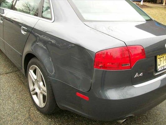 Damaged Audi A4