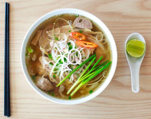 Savory, delicious pho. Great on a cold day!