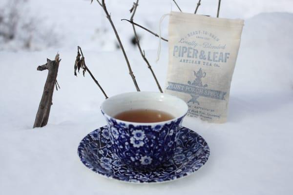 Front Porch Special... perfect hot Tea on a snowy day!