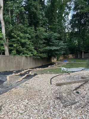 Backyard hard scape - Work in progress