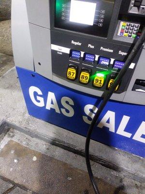 Gassing up