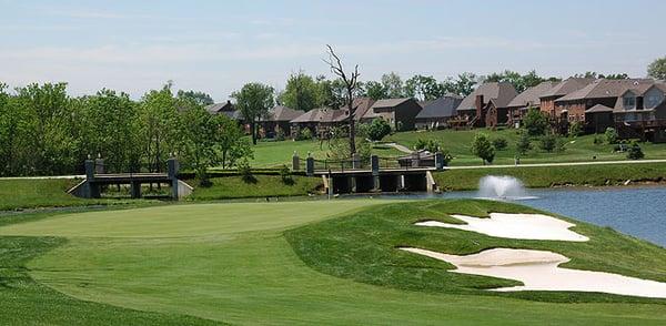 Finishing Hole At Cherry Blossom