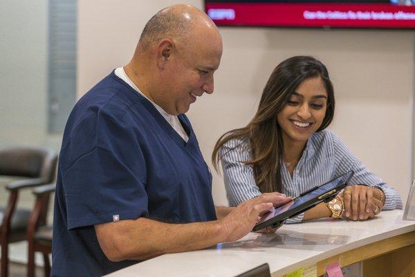 Mike (Radiology Technician) and Alyssa (Medical Assistant)