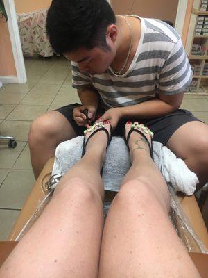 Amazing pedicure!