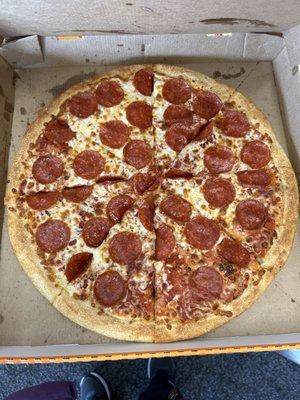 Classic Pepperoni Pizza