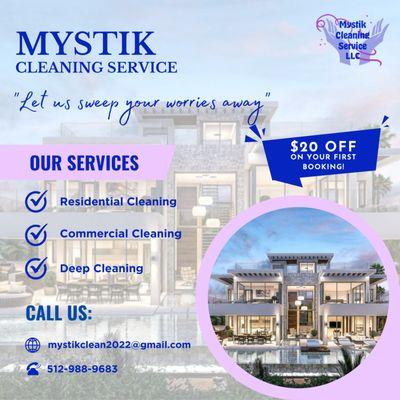 512-988-9683
 mystikclean2022@gmail.com