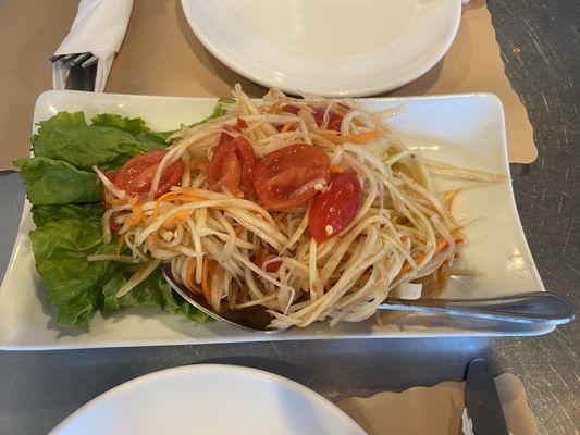 Papaya Salad (medium spicy)