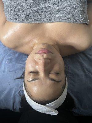 Hydrating facial