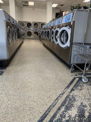 Washers and dryers