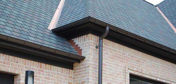 Half-Round Copper Gutters & New Designer Roofing in Allen