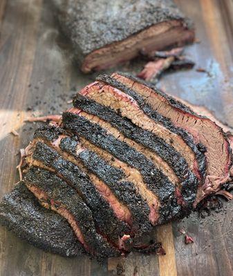 Sliced Brisket.