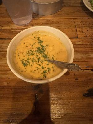 Chicken corn chowder soup