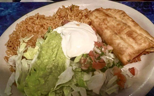 5. Chimichanga Lunch