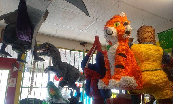 Tiger, dinosaur, Spider-Man, such a selection and they do special orders.