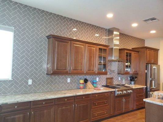 3x6 tile backsplash