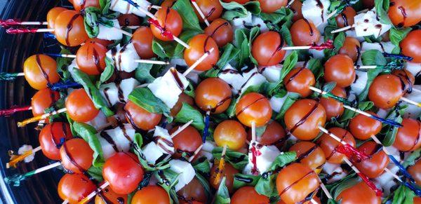 Chicago Food Truck Hub caprese skewer appetizer