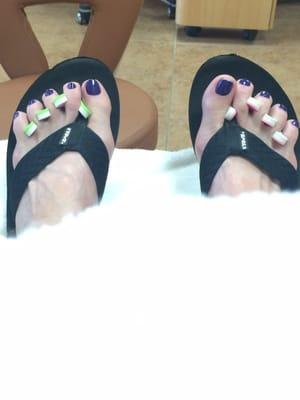 A spur of the moment pedicure was exactly what I needed!