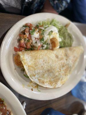 Shrimp Quesadillas