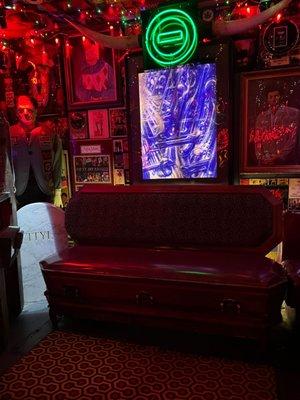 Coffin bench