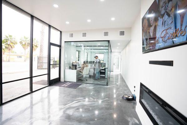 Bring your car and come check out our new lobby. #collision #autobody #paint #quality