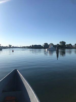 Bow of boat