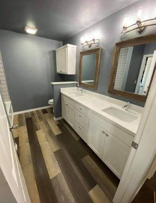 Full bathroom/ house remodel in collinsville