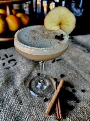 Cinnamon Apple Espresso Martini