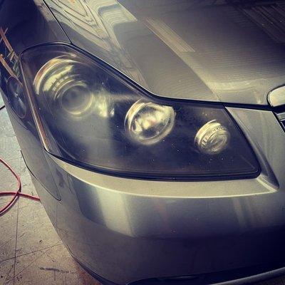 Headlight restoration