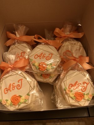 Bridal shower cookie