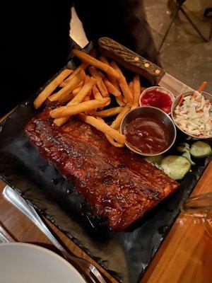 bbq ribs (half rack)