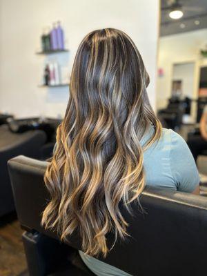 silky balayage