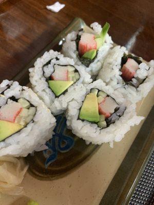 California roll appetizer