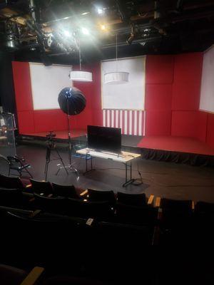 Ready for in front of Camera class   The big theater